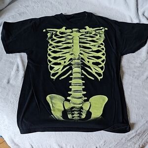 Skeleton Graphic Black T-Shirt